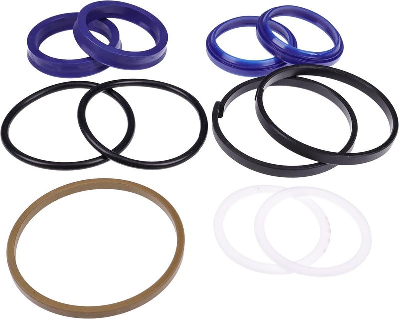 WQSING Power Steering Cylinder Seal Kit 83957762 Compatible with Ford 6610 7710 7610 5610 New Holland TB80 TB85 TB90 TB100 TB110 TB120 6610S 7610S 8010 CAR49101 S.12911 - Image 3